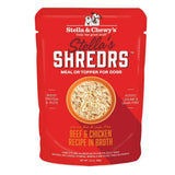 Stella & Chewy's Stella’s Shredrs Beef & Chicken Recipe in Broth