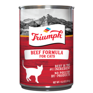 Triumph Beef Canned Cat Food