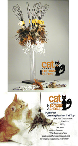 Vee Enterprises PURRfect® CrunchyFeather Cat Toy