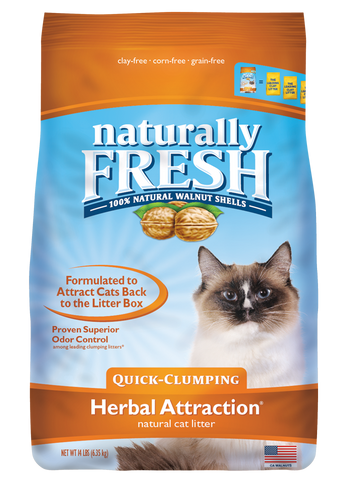 Naturally Fresh Herbal Attraction Clumping Litter