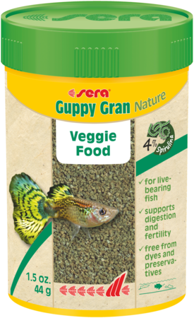 sera Guppy Gran Nature Soft Granules