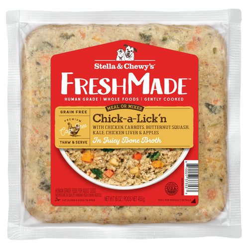 Stella & Chewy's FreshMade Chick-a-Lick'n Gently Cooked Dog Food (16 Oz)