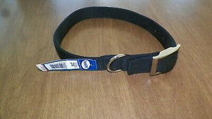 Leather Brothers  2-ply Nylon Dog Collar - 28" 115N-BK28 Black