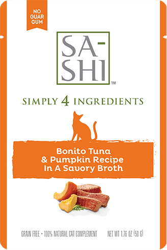 Rawz Sa-Shi Bonito Tuna & Pumpkin Cat Food Recipe In Savory Broth