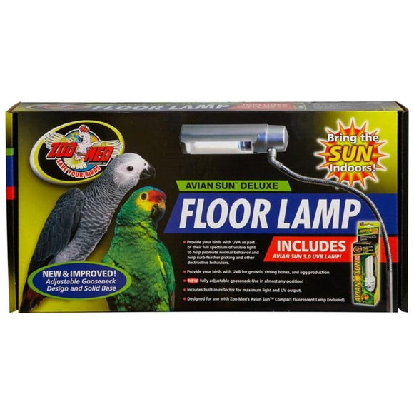 AVIAN SUN DELUXE FLOOR LAMP W/AVIAN SUN