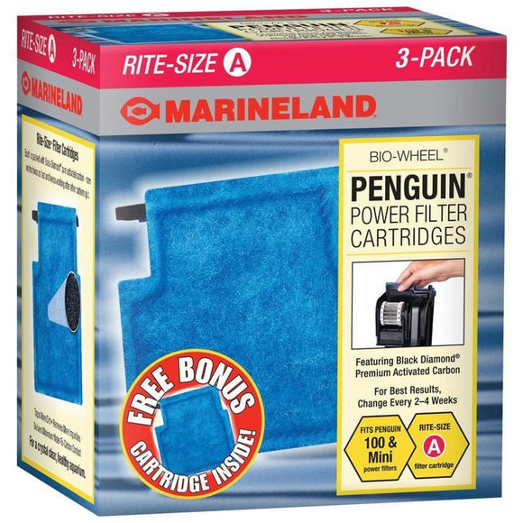 MARINELAND RITE SIZE PENGUIN POWER FILTER CARTRIDGE