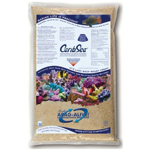 CARIBSEA ARAG-ALIVE REEF SAND BAHAMA OOLITE