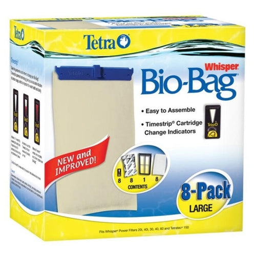 TETRA WHISPER UNASSEMBLED BIO BAG CARTRIDGE