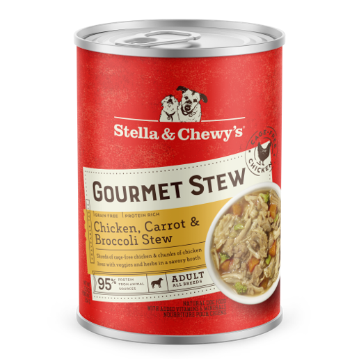 Stella & Chewy's Dog Gourmet Stew Chicken, Carrot & Broccoli Stew (12.5 oz. Single)
